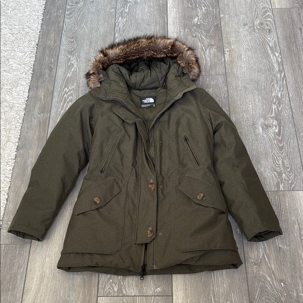 The North Face Olive Parka
